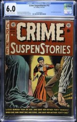 Cover Scan: Crime Suspenstories #13 CGC FN 6.0 Off White to White - Item ID #543906
