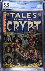 Cover Scan: Tales From The Crypt #31 CGC FN- 5.5 Off White to White - Item ID #543915