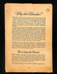 1946 Comics Calendar 0