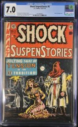 Cover Scan: Shock Suspenstories #6 CGC FN/VF 7.0 Cream To Off White - Item ID #545462