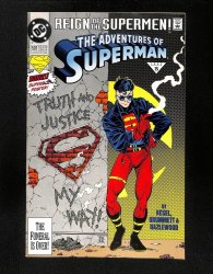 Cover Scan: Adventures of Superman #501 - Item ID #546215