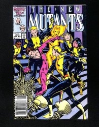 Cover Scan: New Mutants #43 Newsstand Variant - Item ID #546355