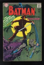 Cover Scan: Batman #189 GD/VG 3.0 1st Silver Age Scarecrow! - Item ID #546487