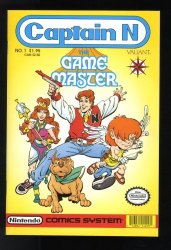 Cover Scan: Captain N: The Game Master #1 NM+ 9.6 Cover B Variant - Item ID #546943