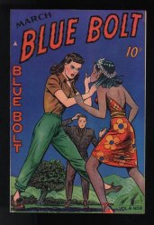 Cover Scan: Blue Bolt v6 #8 VF 8.0 (#64) - Item ID #546949