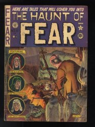 Cover Scan: Haunt of Fear #11 FN 6.0 Ooze in the Cellar? Graham Ingels Art! - Item ID #547624