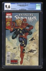 Cover Scan: Avenging Spider-Man #9 CGC NM+ 9.6 1st Carol Danvers as Captain Marvel! - Item ID #547691