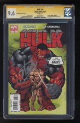 Cover Scan: Hulk #16 CGC NM+ 9.6 White Pages SS Signed Stan Lee! McGuinness Variant 1:15 - Item ID #547716