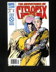 Cover Scan: Adventures Of Cyclops And Phoenix #2 Newsstand Variant - Item ID #549740