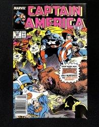 Cover Scan: Captain America #352 Newsstand Variant - Item ID #549927