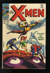 Cover Scan: X-Men #49 FN- 5.5 1st Appearance Polaris/Mesmero! Lorna Dane! - Item ID #550871