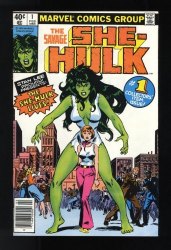 Cover Scan: Savage She-Hulk (1980) #1 VF+ 8.5 Newsstand Variant Origin and 1st Appearance! - Item ID #551212