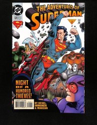 Cover Scan: Adventures of Superman #520 - Item ID #551566