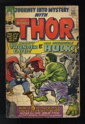 Cover Scan: Journey into Mystery #112 GD/VG 3.0 Thor vs Hulk! Origin of Loki! - Item ID #552937