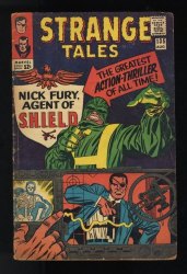 Cover Scan: Strange Tales #135 VG 4.0 1st Appearance Nick Fury! Shield! - Item ID #552942