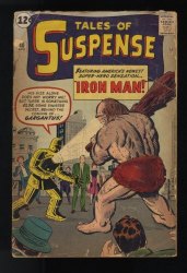 Cover Scan: Tales Of Suspense #40 FA/GD 1.5 2nd Appearance Iron Man! Jack Kirby! - Item ID #552946