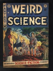 Cover Scan: Weird Science #14 FN- 5.5 EC Science Fiction Robot Cover! - Item ID #553952