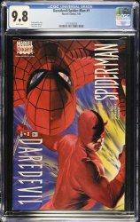 Cover Scan: Daredevil / Spider-Man (2001) #1 CGC NM/M 9.8 White Pages - Item ID #554002
