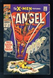 Cover Scan: X-Men #44 FN 6.0 1st Appearance Silver Age Red Raven! Angel! - Item ID #554542