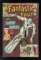 Cover Scan: Fantastic Four #50 FN+ 6.5 3rd Appearance Silver Surfer! - Item ID #555845