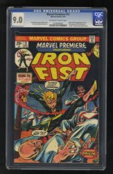 Cover Scan: Marvel Premiere #15 CGC VF/NM 9.0 Off White to White - Item ID #555863