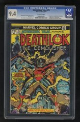 Cover Scan: Astonishing Tales #25 CGC NM 9.4 Off White 1st Deathlok and George Perez Art! - Item ID #555868