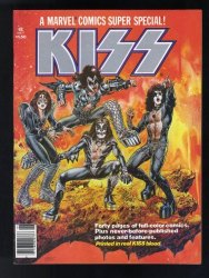 Cover Scan: Marvel Comics Super Special (1977) #1 VF+ 8.5 Kiss Printed in Blood Cover! - Item ID #555893