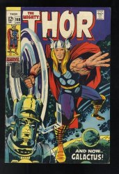 Cover Scan: Thor #160 FN 6.0 Cover Art by Jack Kirby! Galactus! Ego! - Item ID #556624