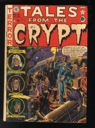 Cover Scan: Tales From The Crypt #26 VG+ 4.5 The Barrowed Body! Wood Cover! - Item ID #557150