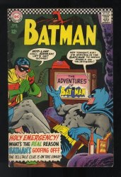Cover Scan: Batman #183 VG/FN 5.0 2nd Appearance Poison Ivy! - Item ID #557444