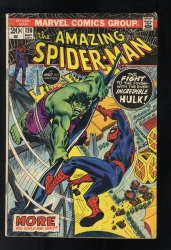Cover Scan: Amazing Spider-Man #120 VG+ 4.5 Incredible Hulk Appearance Battle Cover! - Item ID #558295