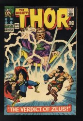 Cover Scan: Thor #129 VF 8.0 1st Appearance Ares! Kirby/Colletta Cover! - Item ID #558877