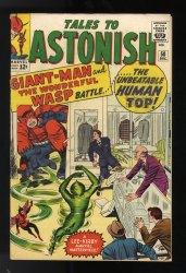 Cover Scan: Tales To Astonish #50 VG 4.0 1st Human Top! Jack Kirby! Stan Lee! - Item ID #559146