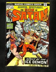 Cover Scan: Marvel Spotlight #14 Son of Satan! - Item ID #561409