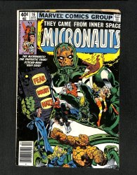 Cover Scan: Micronauts #16 Newsstand Variant - Item ID #561417