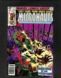 Cover Scan: Micronauts #17 Newsstand Variant - Item ID #561419