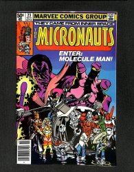 Cover Scan: Micronauts #23 Newsstand Variant - Item ID #561421