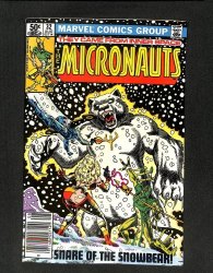 Cover Scan: Micronauts #32 Newsstand Variant - Item ID #561428