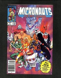 Cover Scan: Micronauts #1 Newsstand Variant - Item ID #561433