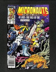 Cover Scan: Micronauts #2 Newsstand Variant - Item ID #561434