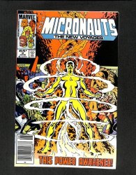 Cover Scan: Micronauts #9 Newsstand Variant - Item ID #561449