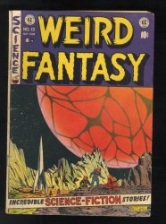 Cover Scan: Weird Fantasy #13 VG+ 4.5 The End! Wally Wood Cover Art! Jack Kamen! - Item ID #562086