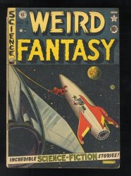 Cover Scan: Weird Fantasy #9 VG- 3.5  Spawn of Mars!  Wally Wood Cover Art! - Item ID #562090