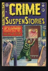 Cover Scan: Crime Suspenstories #8 FN- 5.5 - Item ID #564696
