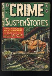 Cover Scan: Crime Suspenstories #5 VG+ 4.5 - Item ID #564699