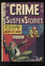 Cover Scan: Crime Suspenstories #3 VG- 3.5 Old Witch Stories Begin! - Item ID #564701