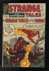 Cover Scan: Strange Tales #116 FN+ 6.5 1st Thing Crossover! 2nd Wong & Nightmare! - Item ID #565996