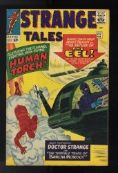 Cover Scan: Strange Tales #117 VF 8.0 Human Torch battles the EEL! Jack Kirby! - Item ID #565997