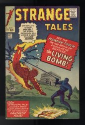 Cover Scan: Strange Tales #112 FN- 5.5 1st Eel! Fantastic Four! - Item ID #565998