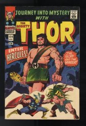 Cover Scan: Journey into Mystery #124 VF/NM 9.0 2nd Appearance Hercules Thor! - Item ID #566010